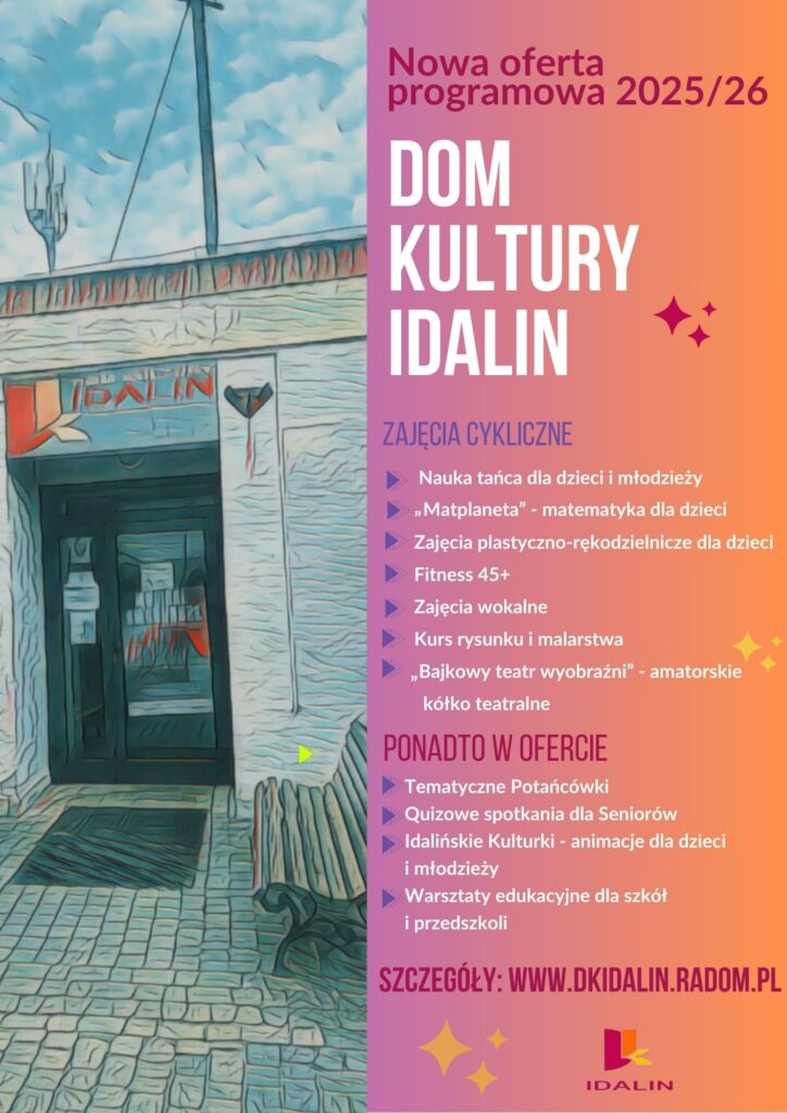 DK IDALIN - oferta plakat A3